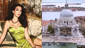 Georgina Rodríguez / Basílica de Santa Maria della Salute/ Fotos: IG Georgina Rodríguez/ Video: IG Georgina Rodríguez 