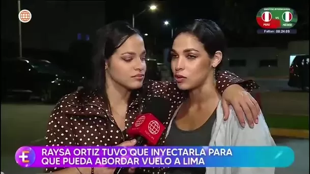 Sirena Ortiz contó el complicado episodio que atravesó durante su reciente viaje a Bogotá, donde sufrió una fuerte infección/ América Televisión
