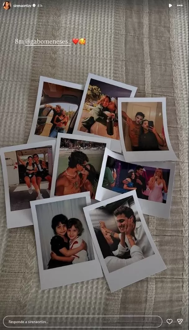Sirena Ortiz fue sorprendida por Gabriel Meneses / IG: sirenaortizv