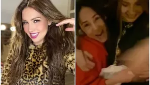 Camila Sodi se reencontró con su tía, la cantante Thalía y su esposo Tommy Mottola