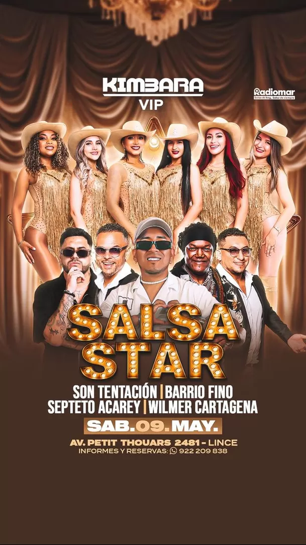 Concierto de salsa por el Día de la madre / Instagram
