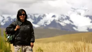 Sonaly Tuesta, conductora de TV Perú. Foto: Lima en escena.com