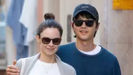 Song Joong Ki y su esposa fueron vistos en una cita en Roma