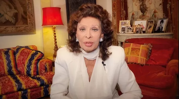 Sophia Loren sufrió fracturas en la cadera y el fémur producto de un accidente doméstico y fue operada de emergencia/ Foto: Semana