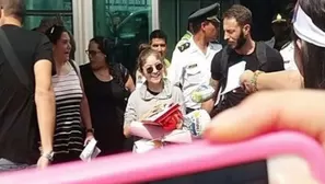 Karol Sevilla llegó a Lima para su esperado concierto