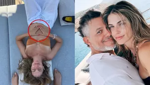 Stephanie Cayo aclara que no está embarazada de Alejandro Sanz/ Video: América TV. Fotos: IG:@alejandrosanz