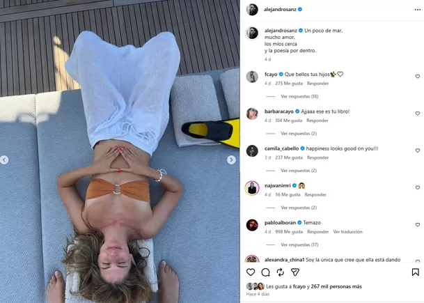 Las especulaciones surgieron después de que el cantante español compartiera fotografías/ Captura Las especulaciones surgieron después de que el cantante español compartiera fotografías/ Captura