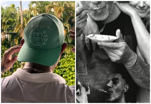 Alejandro Sanz lució una gorra con el escudo del Perú / Instagram