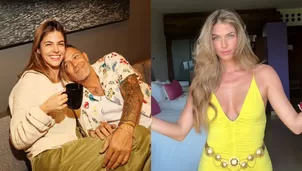 Stephanie Cayo confesó que está enamorada de Sanz/ Video: América TV. Fotos: Instagram