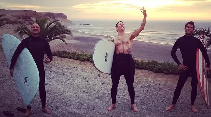 Steve-O de ‘Jackass’ vino a correr tabla al Perú Steve-O de ‘Jackass’ vino a correr tabla al Perú
