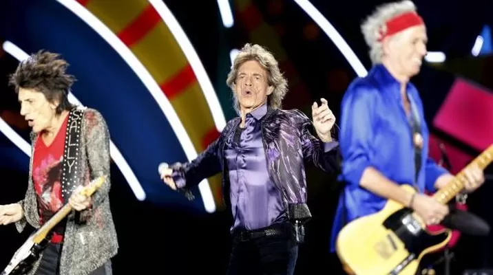 Rolling Stones en concierto. (Vía: El Comercio)
