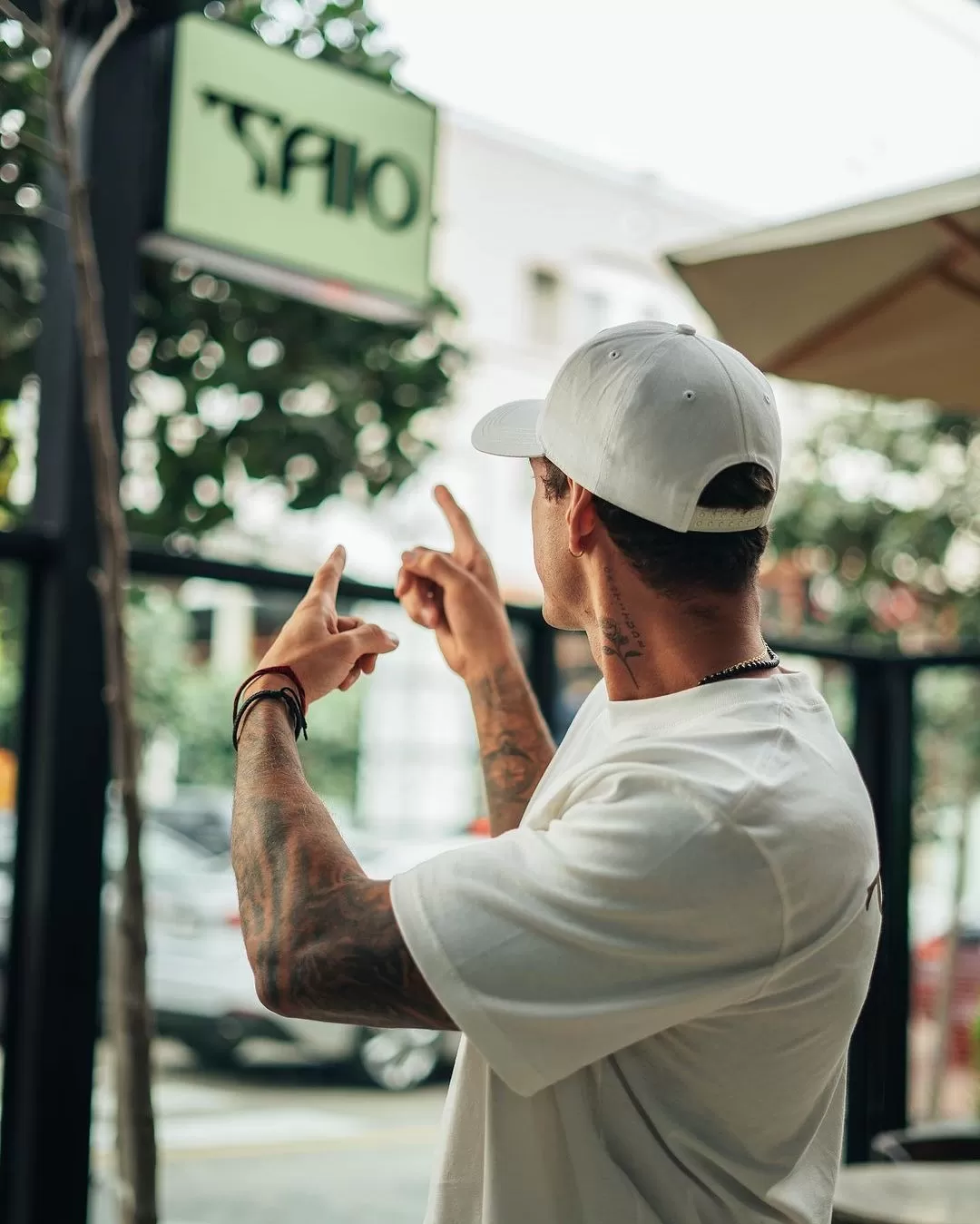 El nombre del restaurante es la  capital del municipio de Predaia de la provincia de Trento en Italia lugar de ascendencia de Alessia, pareja de Hugo / Foto: IG Hugo García