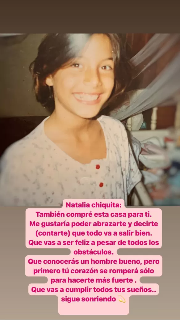 Natalia Salas se compró su casa y cumplió el sueño de su vida. Foto: Instagram 