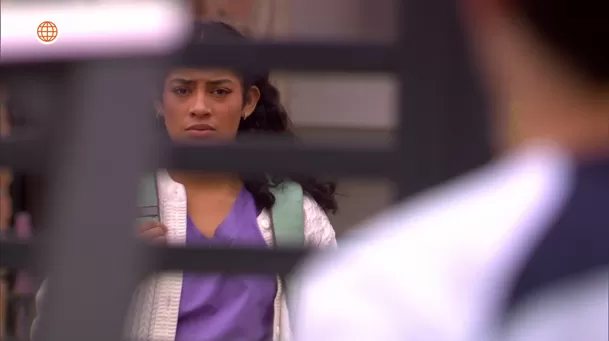El sufrimiento de July al ver a Cristóbal y Ana Lucía juntos/Foto: América TV El sufrimiento de July al ver a Cristóbal y Ana Lucía juntos/Foto: América TV