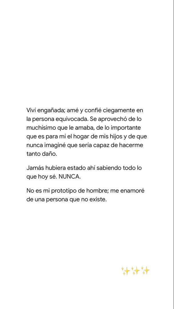 El lamento de Suhaila Jad, ex de André Carrillo / IG @suhailajad El lamento de Suhaila Jad, ex de André Carrillo / IG @suhailajad