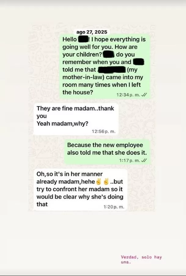 Suhaila Jad muestra presuntas pruebas contra la madre de André Carrillo / IG: @suhailaja Suhaila Jad muestra presuntas pruebas contra la madre de André Carrillo / IG: @suhailaja