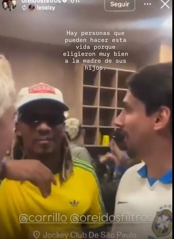 Suhaila Jad expone video de André Carrillo en Brasil con potente mensaje / IG: @suhailajad Suhaila Jad expone video de André Carrillo en Brasil con potente mensaje / IG: @suhailajad