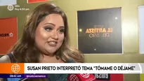 ¿Susan Prieto se incomodó por comentario de Denisse Dibós en ‘El Artista del Año’?