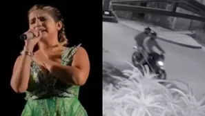 Cámaras de seguridad registraron el preciso instante que delincuentes atacaron a balazos la casa de Susana Alvarado / América Noticias