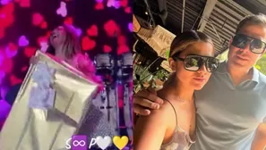 Susana Alvarado recibió tremendo regalo en el escenario y no fue de Paco Bazán / Instagram / TikTok: @maritaurbano978