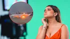 Susana Alvarado vive tenso momento tras incendio de avión