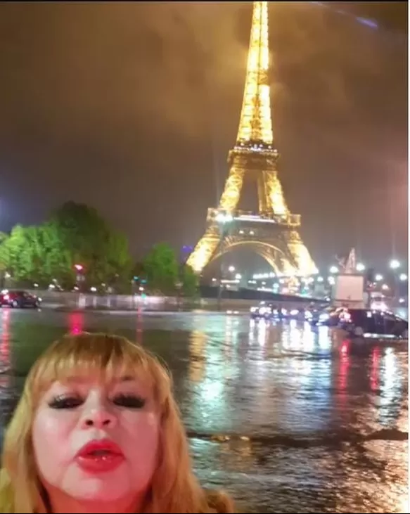 Susy Díaz conquistó París con un inseparado acontecimiento/Foto. Instagram