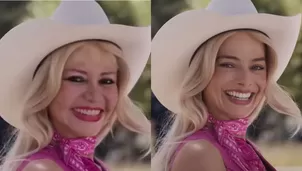 Susy Díaz/ Margot Robbie/ Foto: IG Susy Díaz/ Reel oficial Barbie/ Video: IG Susy Díaz