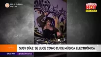 Susy Díaz sorprende convirtiéndose en DJ de música electrónica