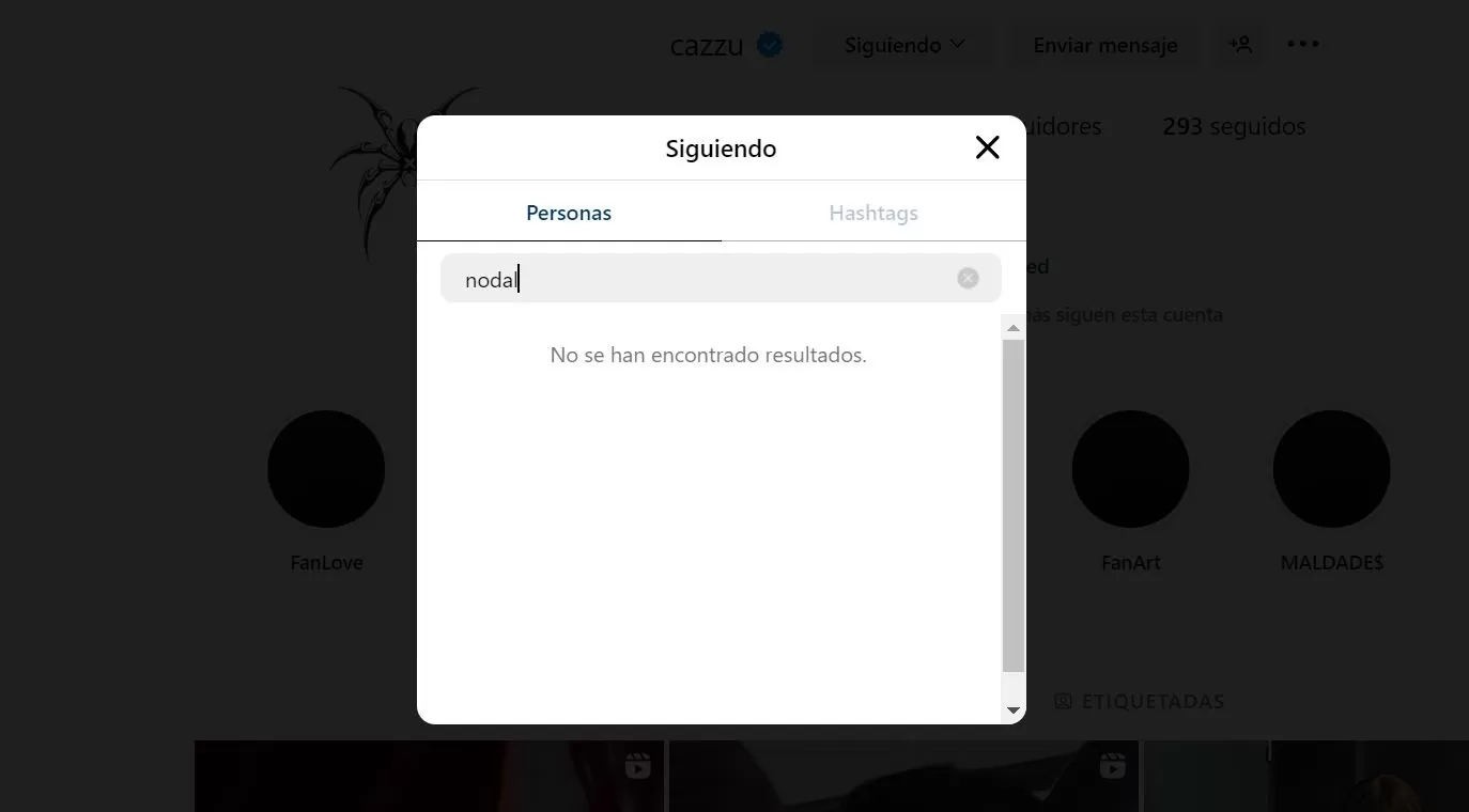 Cazzu dejó de seguir a Christian Nodal en Instagram