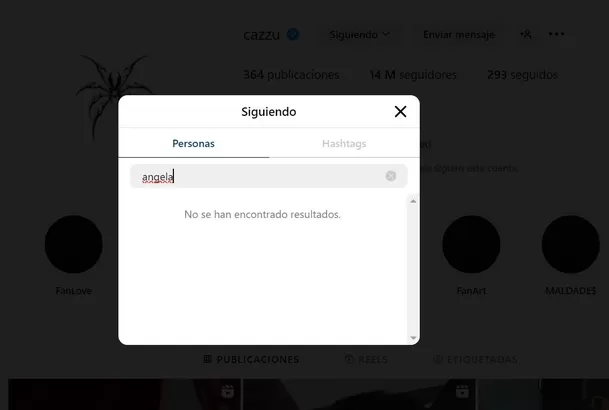 Cazzu dejó de seguir a Ángela Aguilar en Instagram 