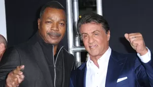 Sylvester Stallone dedicó triste despedida a Carl Weathers. Fuente: AFP