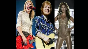 Taylor Swift, Ed Sheeran y Beyoncé lideran los MTV Video Music Awards 2015
