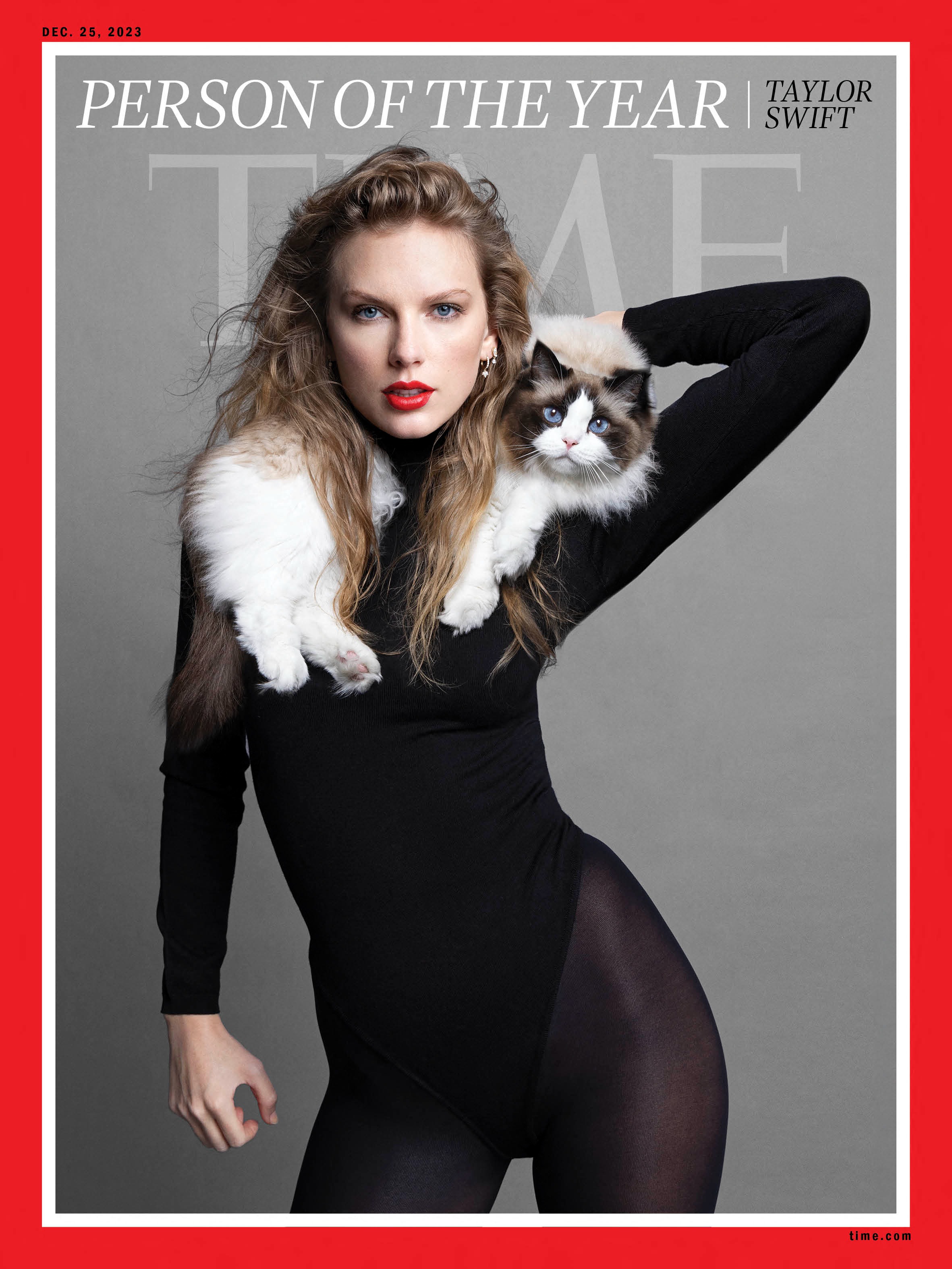 Taylor Swift fue nombrada como la “persona del año”. Fuente: Revista Time