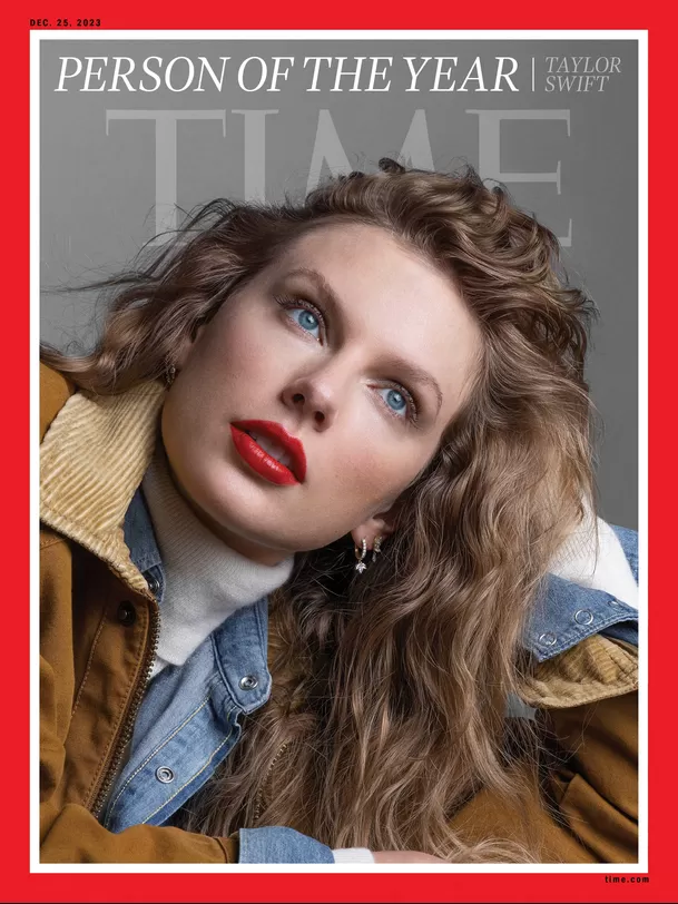 Taylor Swift fue nombrada como la “persona del año”. Fuente: Revista Time