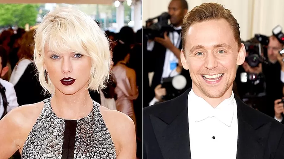 Taylor Swift y Tom Hiddleston. Foto: US Magazine