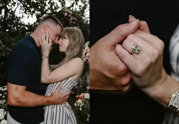 Taylor Swift se comprometió con Travis Kelce / Instagram
