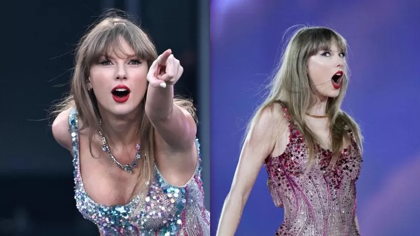 Taylor Swift pasó bochornoso momento al ser captada sacándose los mocos en pleno concierto