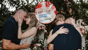 Taylor Swift: Basura de su boda fue vendida como artículo de colección / IG: @taylorswift / @justingignac