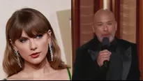 Así reaccionó Taylor Swift ante la broma de Jo Koy en los Globos de Oro 2024 / AFP