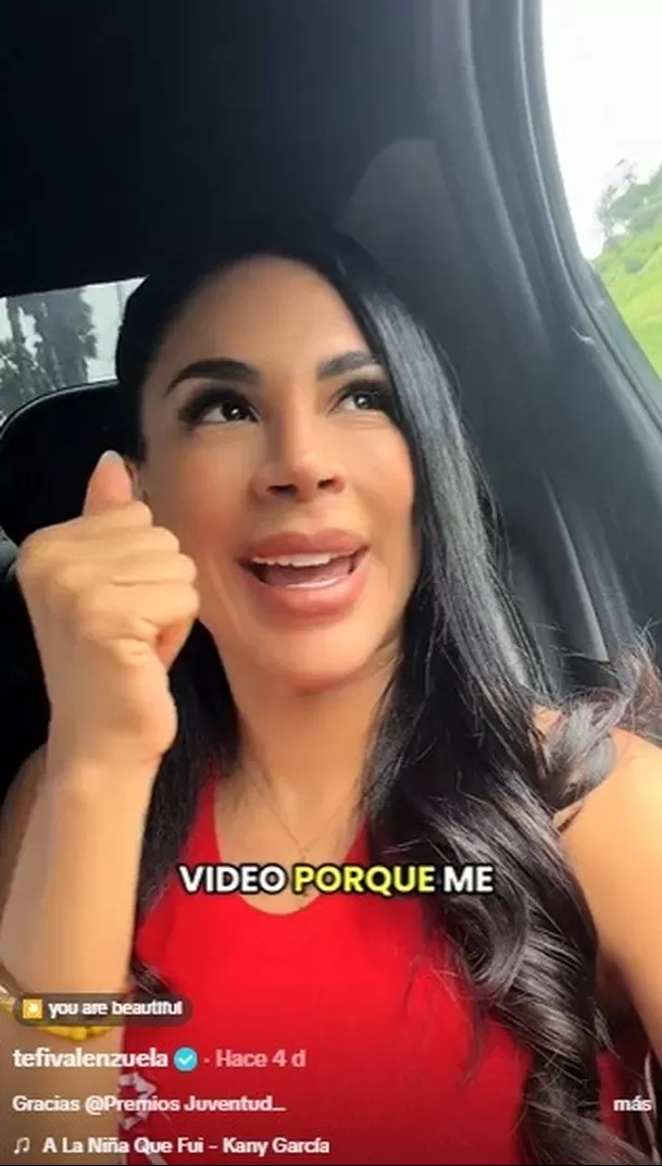 Tefi Valenzuela rompe en llanto tras ser nominada por primera vez a los Premios Juventud /TikTok: tefivalenzuela Tefi Valenzuela rompe en llanto tras ser nominada por primera vez a los Premios Juventud /TikTok: tefivalenzuela