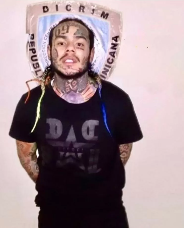 El reguetonero Daniel Hernández, conocido como Tekashi 69 se encuentra detenido nuevamente en República Dominicana/Foto: Instagram