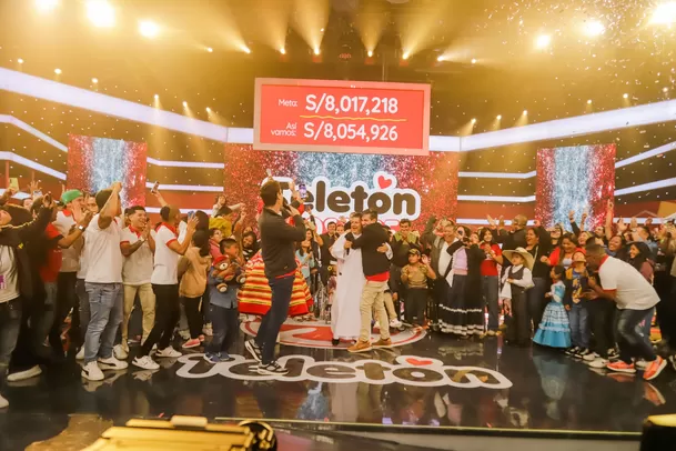 En el 2024, la Teletón logró recuadar 8 millones 54 mil soles / Difusión