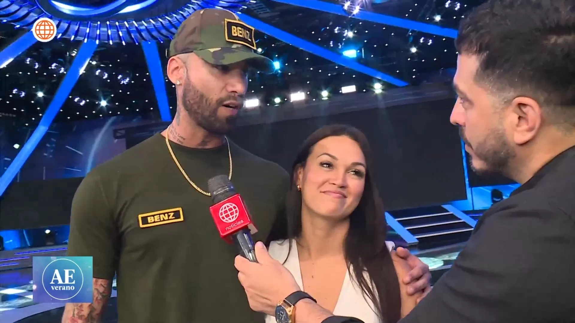Angie Arizaga y Jota Benz hablaron de su gran temor tras regreso del cantante a EEG / América Espectáculos Angie Arizaga y Jota Benz hablaron de su gran temor tras regreso del cantante a EEG / América Espectáculos