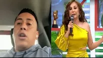 Christian Cueva y Janet Barboza protagonizaron tenso momento en vivo / América Hoy