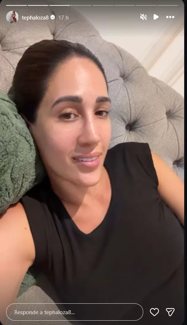 Tepha Loza se sometió a resonancia magnética debido a fuertes dolores. Foto y video: Instagram Tepha Loza se sometió a resonancia magnética debido a fuertes dolores. Foto y video: Instagram