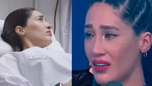 La exchica reality contó que atravesó un complicado momento de salud luego de presentar fuertes malestares que terminaron llevándola al quirófano de emergencia Video: Instagram @tephaloza8