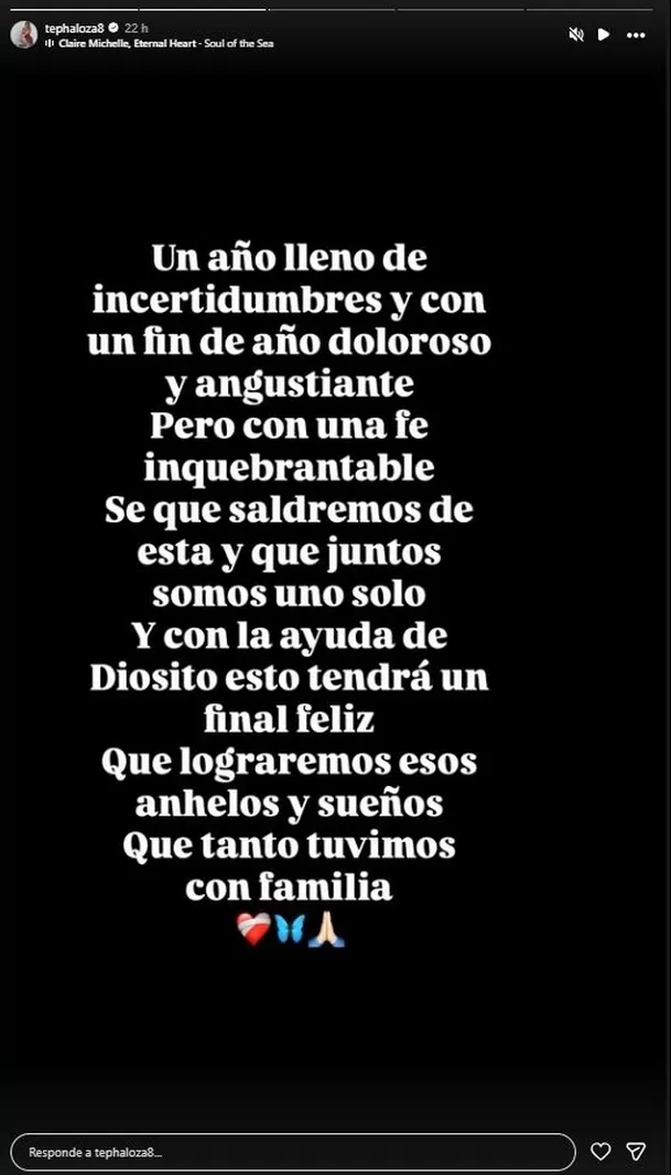 Aunque no se han revelado mayores detalles sobre el diagnóstico, la exchica reality ha dejado claro que se trata de un momento retador. Foto: Instagram Aunque no se han revelado mayores detalles sobre el diagnóstico, la exchica reality ha dejado claro que se trata de un momento retador. Foto: Instagram