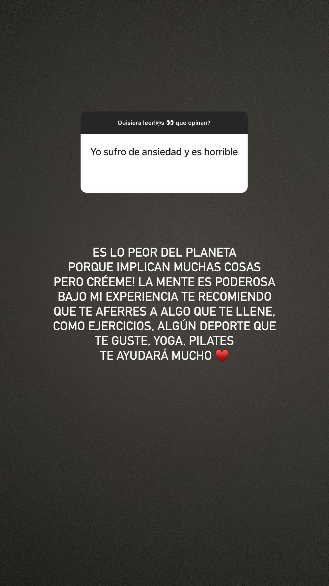 Tepha Loza se sinceró con sus seguidores de Instagram/Foto: Instagram