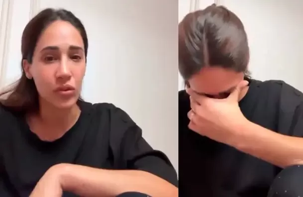 Tepha Loza rompe en llanto al recordar a su mamá / Captura Tepha Loza rompe en llanto al recordar a su mamá / Captura
