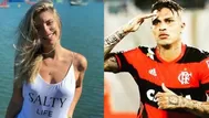 Thaísa Leal acompañó a Paolo Guerrero en su regreso a las canchas 